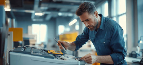 Ilustrační obrázek technika